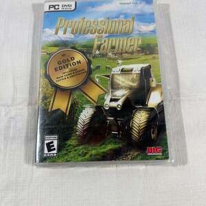 Professional Farmer PC DVD Rom Gold Edition New Sealed Unopened Windows 7/8/10